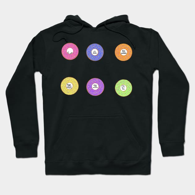 Donut 6 pack Hoodie by CollectfullyHannah